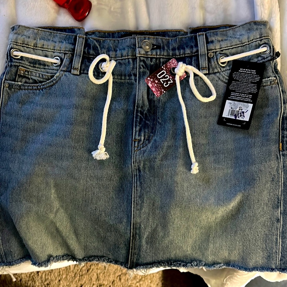Hudson Jean Skirt